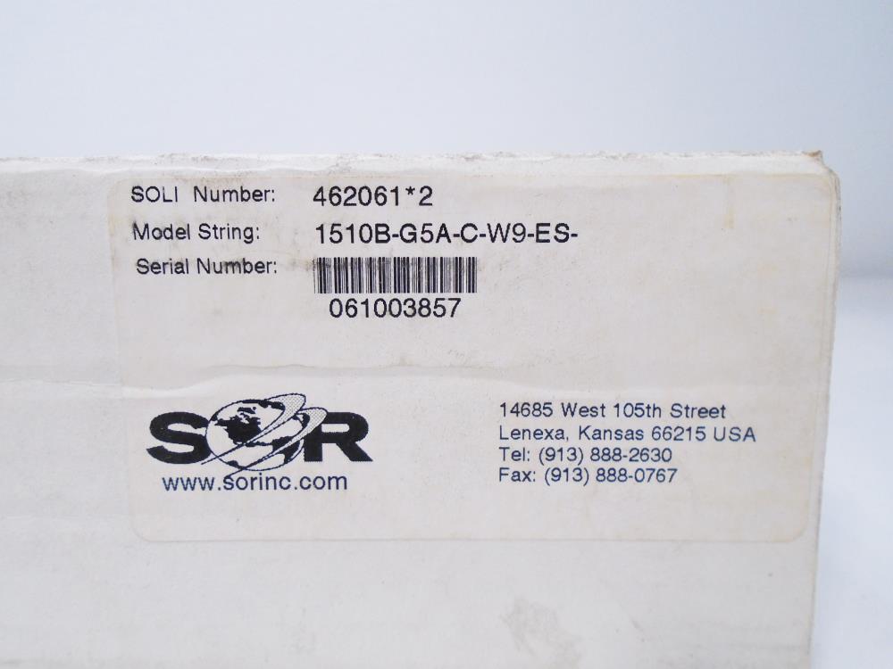 SOR 1.5" Electric Float Level Switch 1510B-G5A-C-W9-ES, Stainless Steel